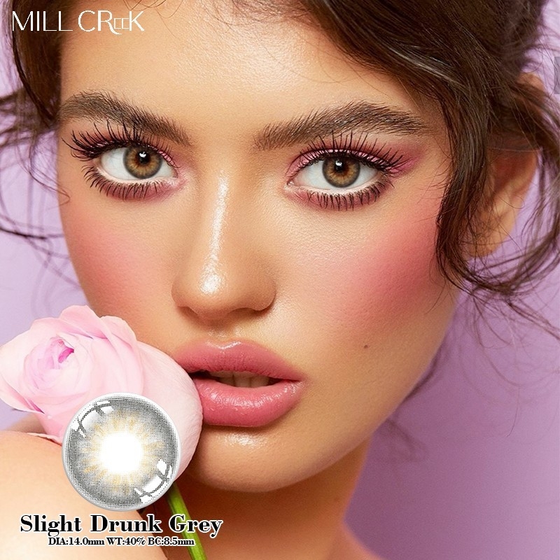 Prescription Colored Single Day Contact Lenses Daily Soft Contacts 14mm Diameter