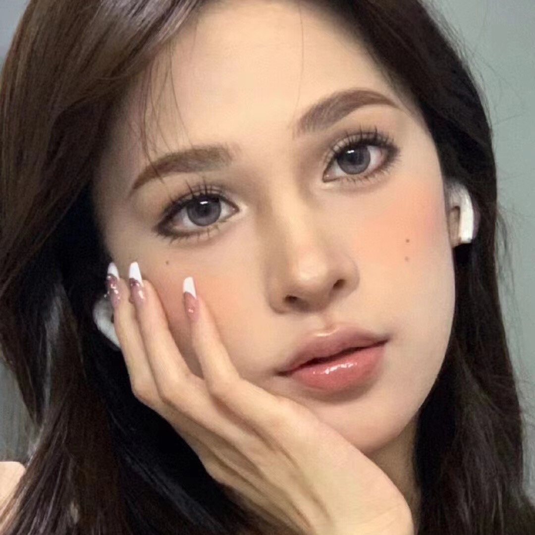 Honey Peach Grey Daily Disposable Lenses Dual Tone Fusion With Uv Protection