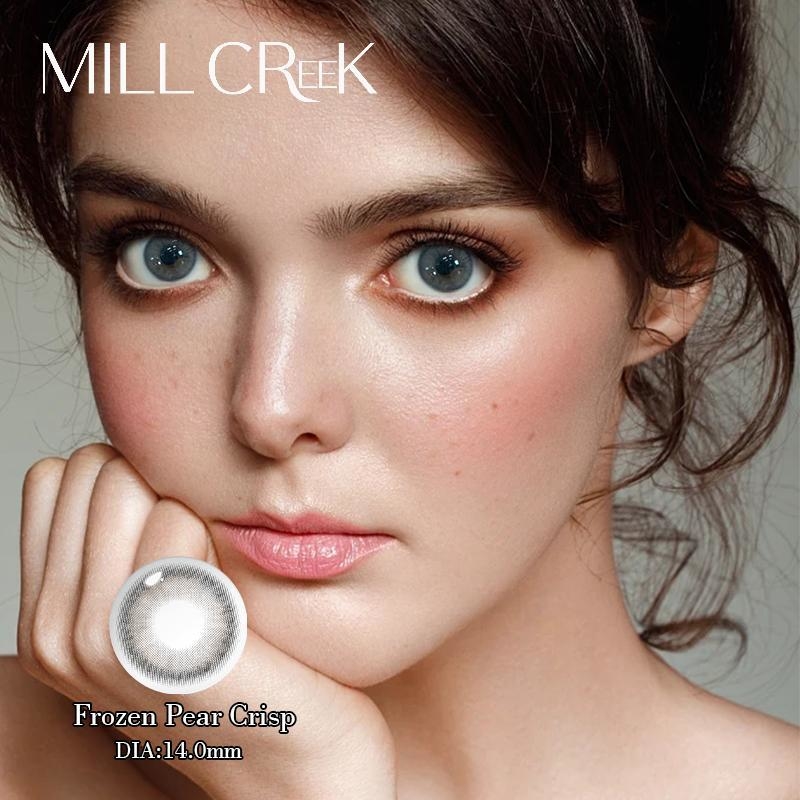 Hygienic Single Use Contact Lenses Versatile Style With Frosted Cool Gradient