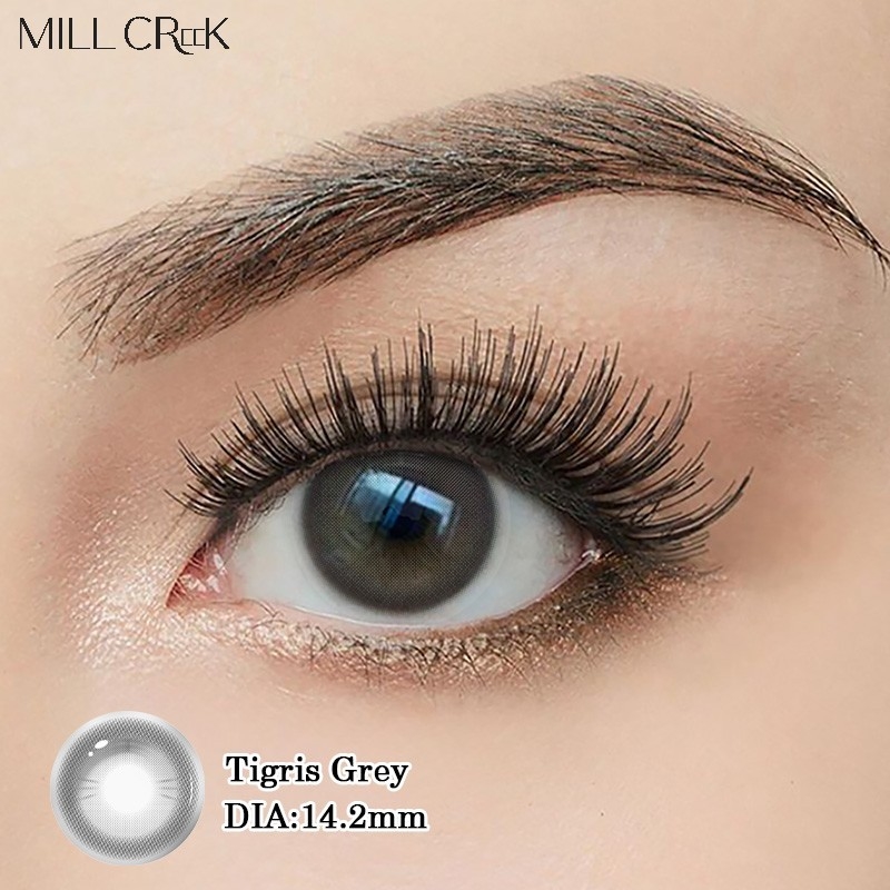 Brown Daily Disposable Lenses Grey High Comfort Level 14.2mm Diameter